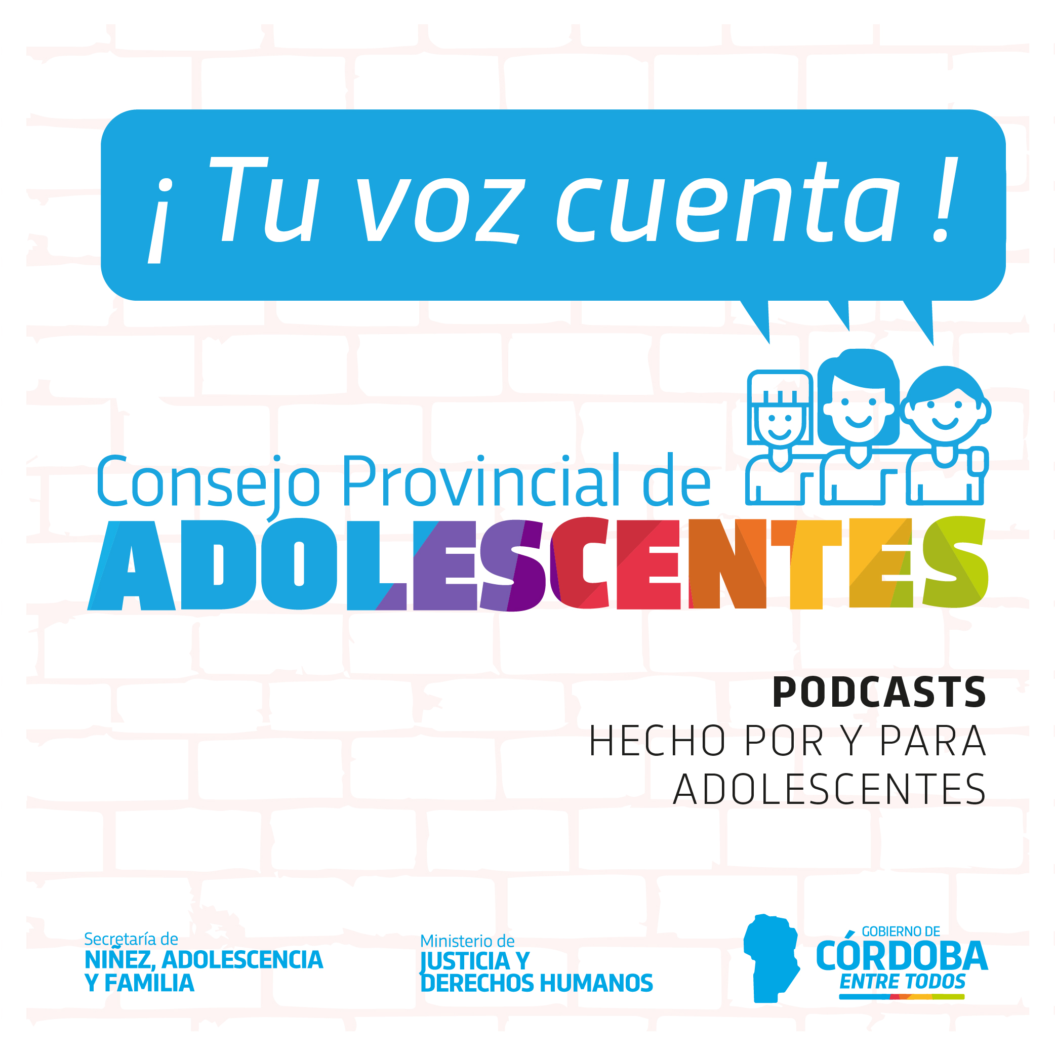 Lee más sobre el artículo El Consejo Provincial de Adolescentes lanza su ciclo de podcast «¡Tu voz cuenta!»