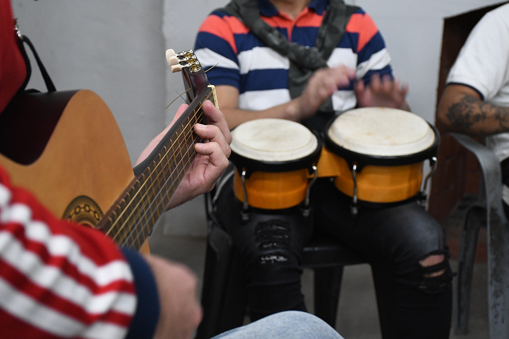 Lee más sobre el artículo Música: la banda del “complejo Esperanza” es más que un espacio de buenos hábitos