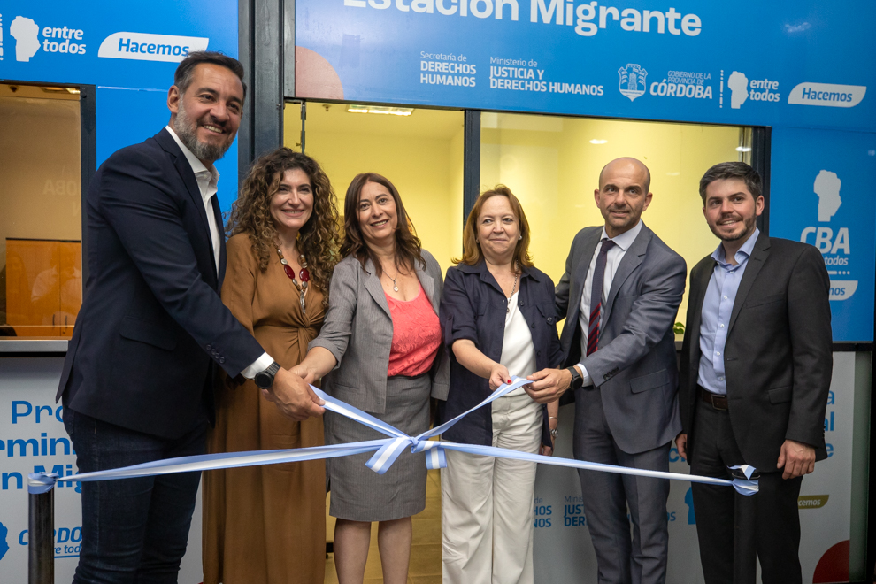 Lee más sobre el artículo Se inauguró la sede de “Estación Migrante” en la Terminal de Ómnibus del Bicentenario