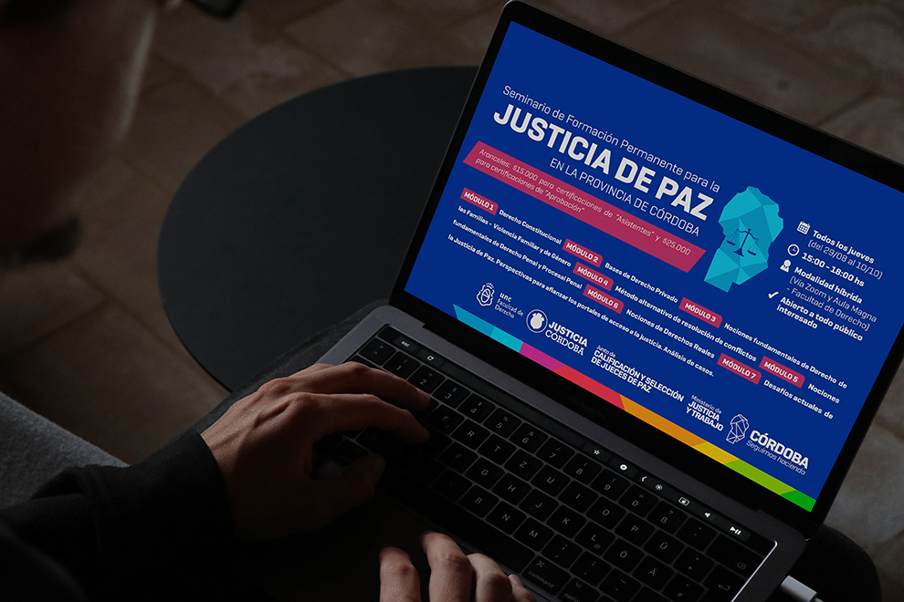 Lee más sobre el artículo Están abiertas las inscripciones al Seminario de Formación en Justicia de Paz