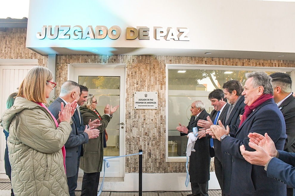Lee más sobre el artículo Miramar de Ansenuza cuenta con una nueva sede de Juzgado de Paz